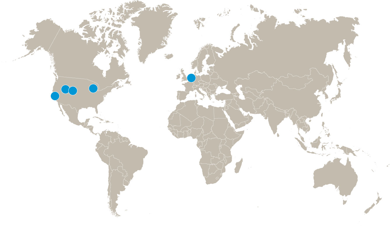 Anderson Advanced Ingredients Locations Map